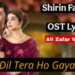 Shirin Farhad Ost Lyrics Dil Tera Ho Gaya Ali Zafar, Farhan Saeed & Kinza Hashmi